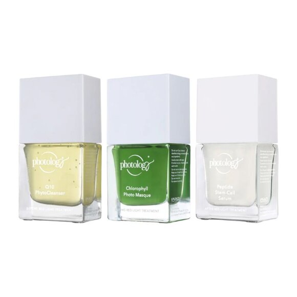 PHOTOLOGY RITUAL TRIO RED LIGHT SKINCARE NEW IN BOX